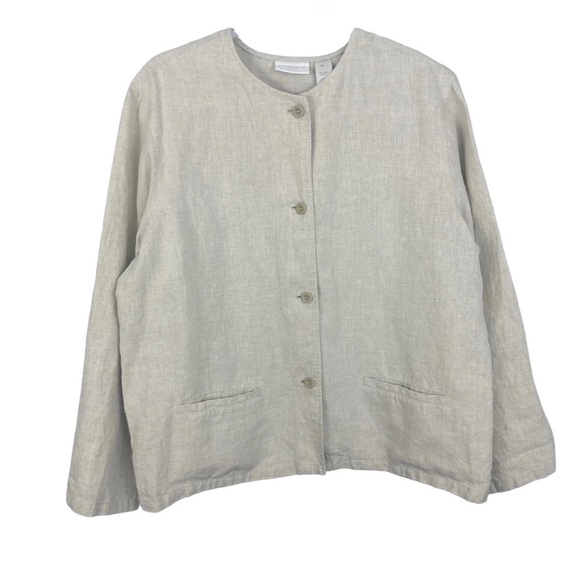 Liz Claiborne Tops - Liz Claiborne Sport Linen Shirt Top